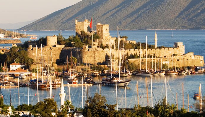 Bodrum Harbor and Castle | Cabin Charter Sailing